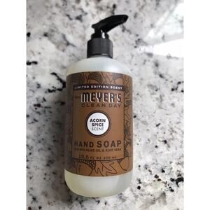 Mrs. Meyer's Clean Day Hand Soap Liquid, AcornSp ice, 12.5 fl oz, New